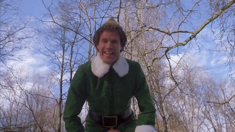 Papa Elf Wild Animal Encounter GIF