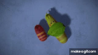 Paper Airplane With Yellow Submarine GIF