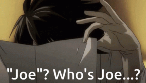 Paper Note Who Joe Mama GIF