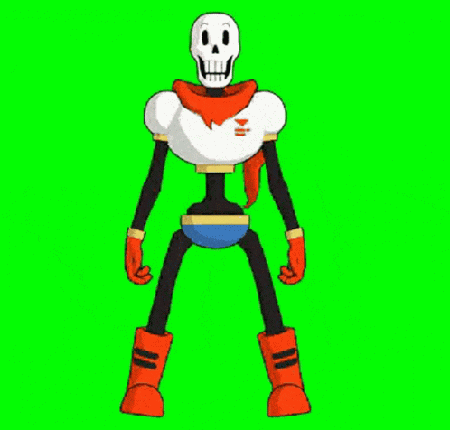 Papyrus Floss Dance GIF