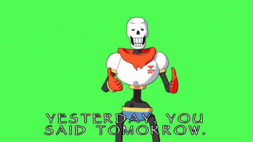 Papyrus From Undertale Says Make Your Dreams Come True GIF
