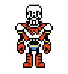Papyrus Undertale Pixel Art