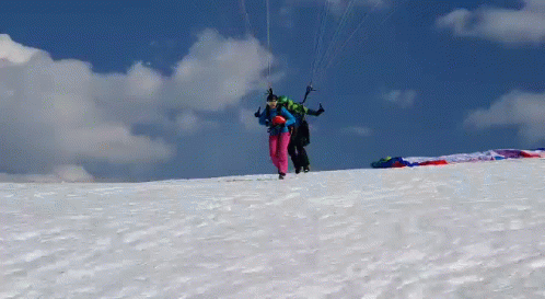 Paragliding Initial Step GIF