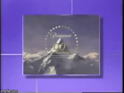 Paramount 90th Anniversary Logo Purple Background
