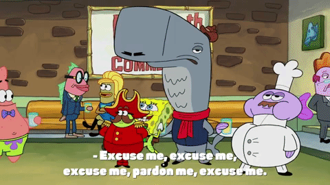 Pardon Me Spongebob And Friends GIF