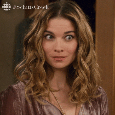 Pardon Me Schitts Creek Alexis Rose GIF