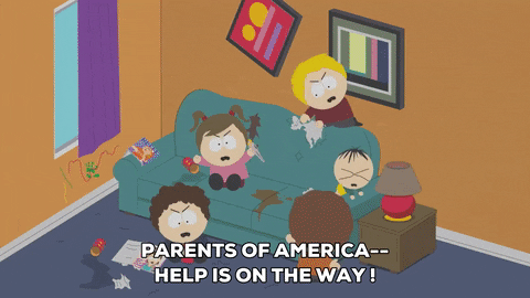 Parents Of America Help Is On The Way GIF