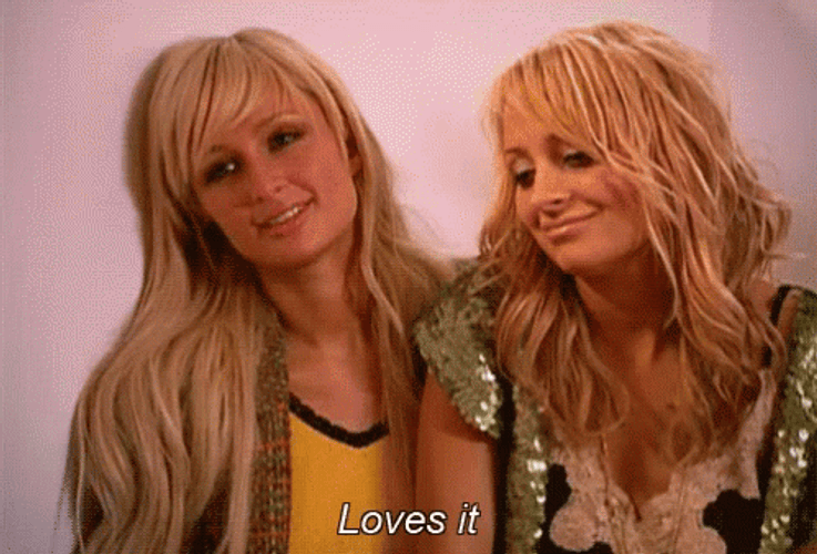 Paris Hilton And Nicole Richie Loves It GIF
