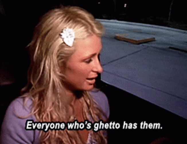 Paris Hilton Ghetto GIF