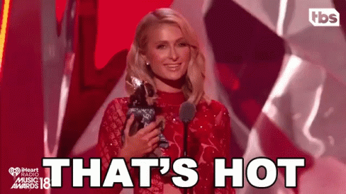 Paris Hilton In Red Dress Thats Hot GIF