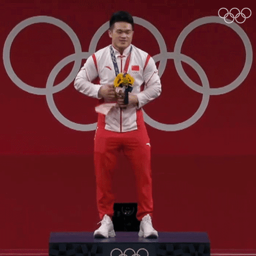 Paris Olympics 2024 Gold Medalist Bow GIF