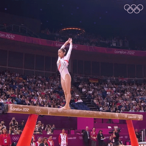 Paris Olympics 2024 Gymnastic Balancing GIF