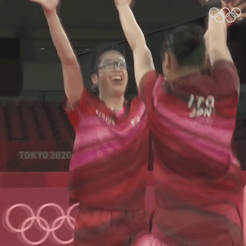 Paris Olympics 2024 Happy Winners GIF