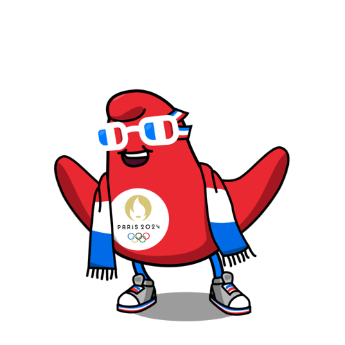 Paris Olympics 2024 Phryge Mascot GIF