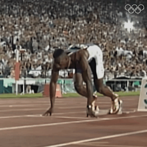 Paris Olympics 2024 Running Competition GIF