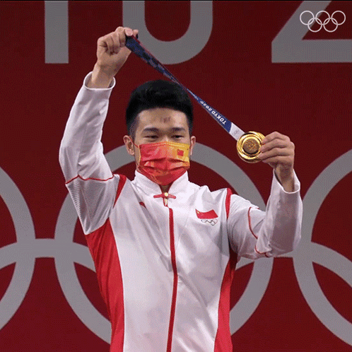Paris Olympics 2024 Shi Zhiyong Gold Medalist GIF