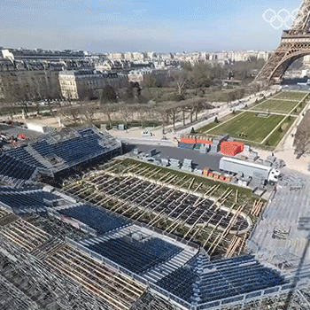 Paris Olympics 2024 Stadium GIF