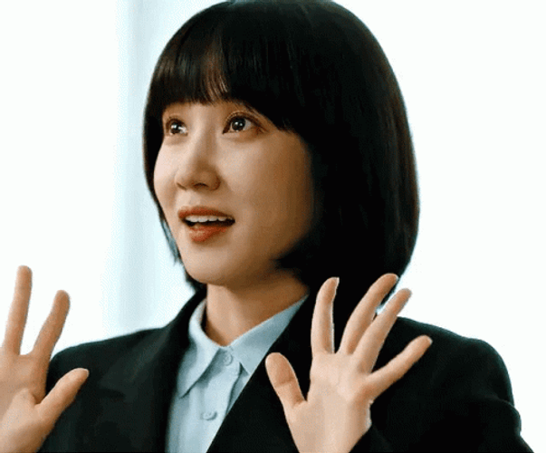 Park Eun Bin Shocked Wooo GIF