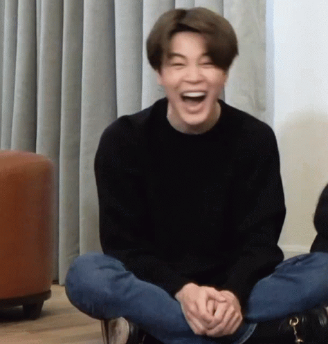 Park Jimin Clap Laugh GIF