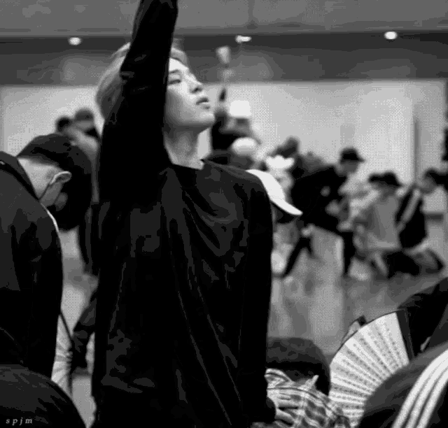 Park Jimin Fan Dance Practice GIF