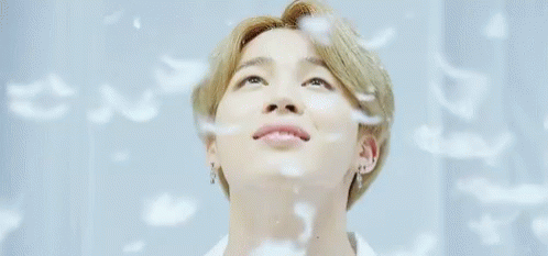 Park Jimin Feathers GIF