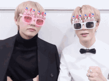 Park Jimin Kim Taehyung Happy Birthday GIF