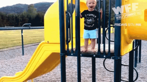 Park Playground Child Fall GIF