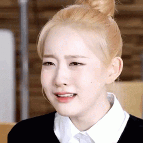 Park Si Eun Crying Happy GIF