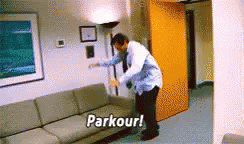 How I Handle My Day Parkour GIF