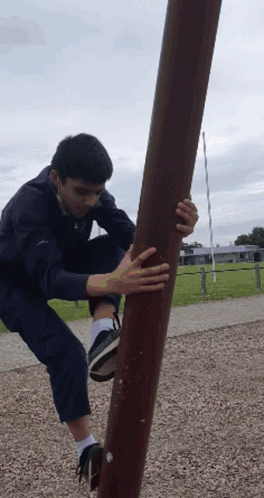 Parkour On A Playground GIF