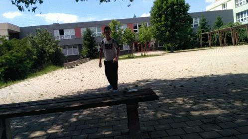 That Was Close Parkour GIF