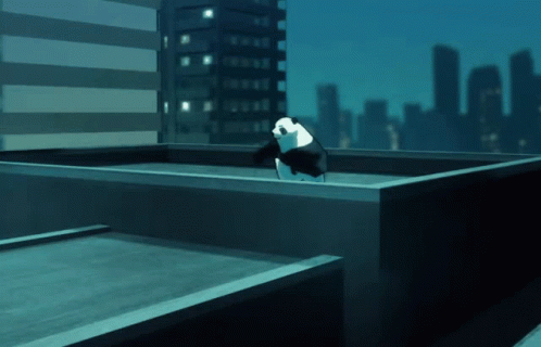 It's A Panda Parkour GIF
