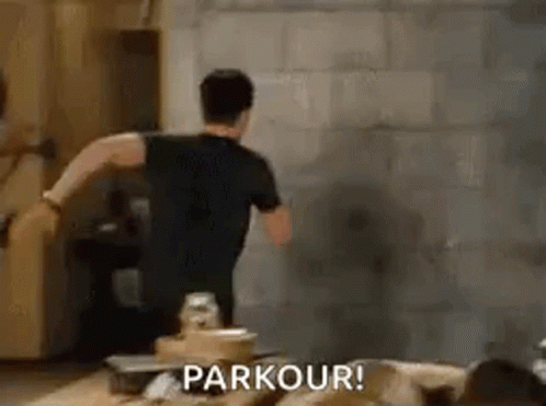 She Said Yes Parkour GIF
