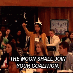 Parks And Rec The Moon Shall Join GIF