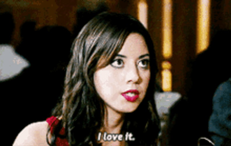 Parks And Recreation April Ludgate Love It GIF