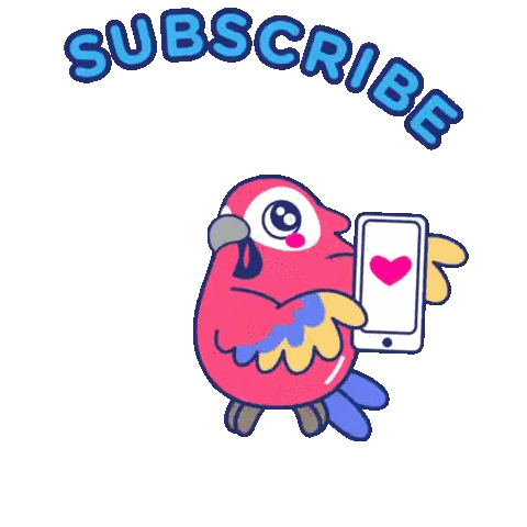 Parrot Holding Cell Phone With Heart