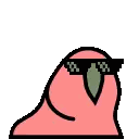 Parrot Party Sticker