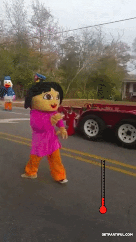 Party Dance Dora The Explorer Moves GIF