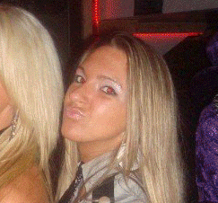 Party Girl Funny Faces GIF