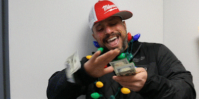 Party Guy Making It Rain Money GIF
