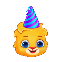 Party Hat Cone Hat Sticker GIF