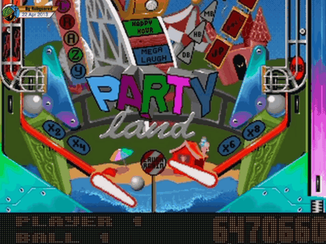 Party Land Playing on Computer
