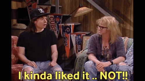 Party On Wayne And Garth Jamming GIF