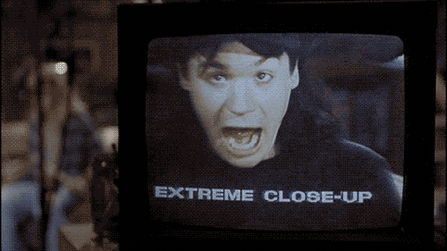 Party On Wayne And Garth Shouting GIF