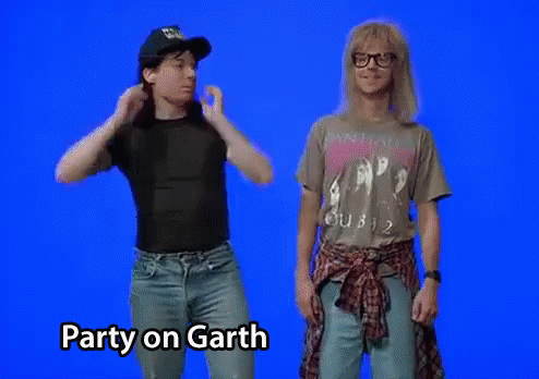 Party On Wayne With Garth GIF