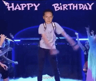 Party People Happy Birthday Dancing GIF