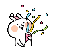 Party Popper Confetti Sticker GIF