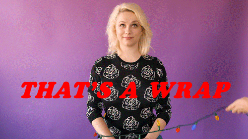 Party's Done Thats A Wrap GIF