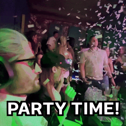 Party Time with Confetti