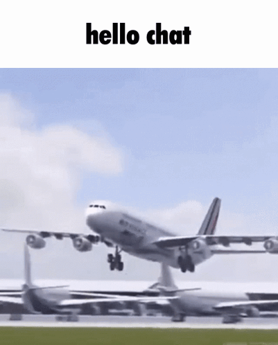 Passenger Jet Taking Off